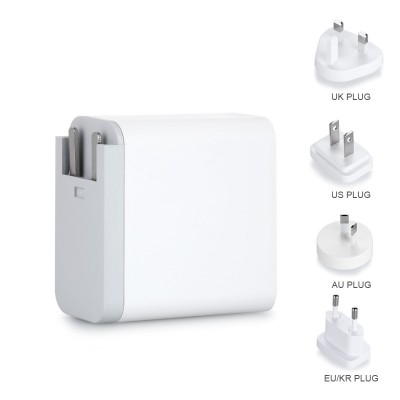 2020 new product universal power adapter ac dc portable fast wall charger 30w interchangeable plug pd adapter